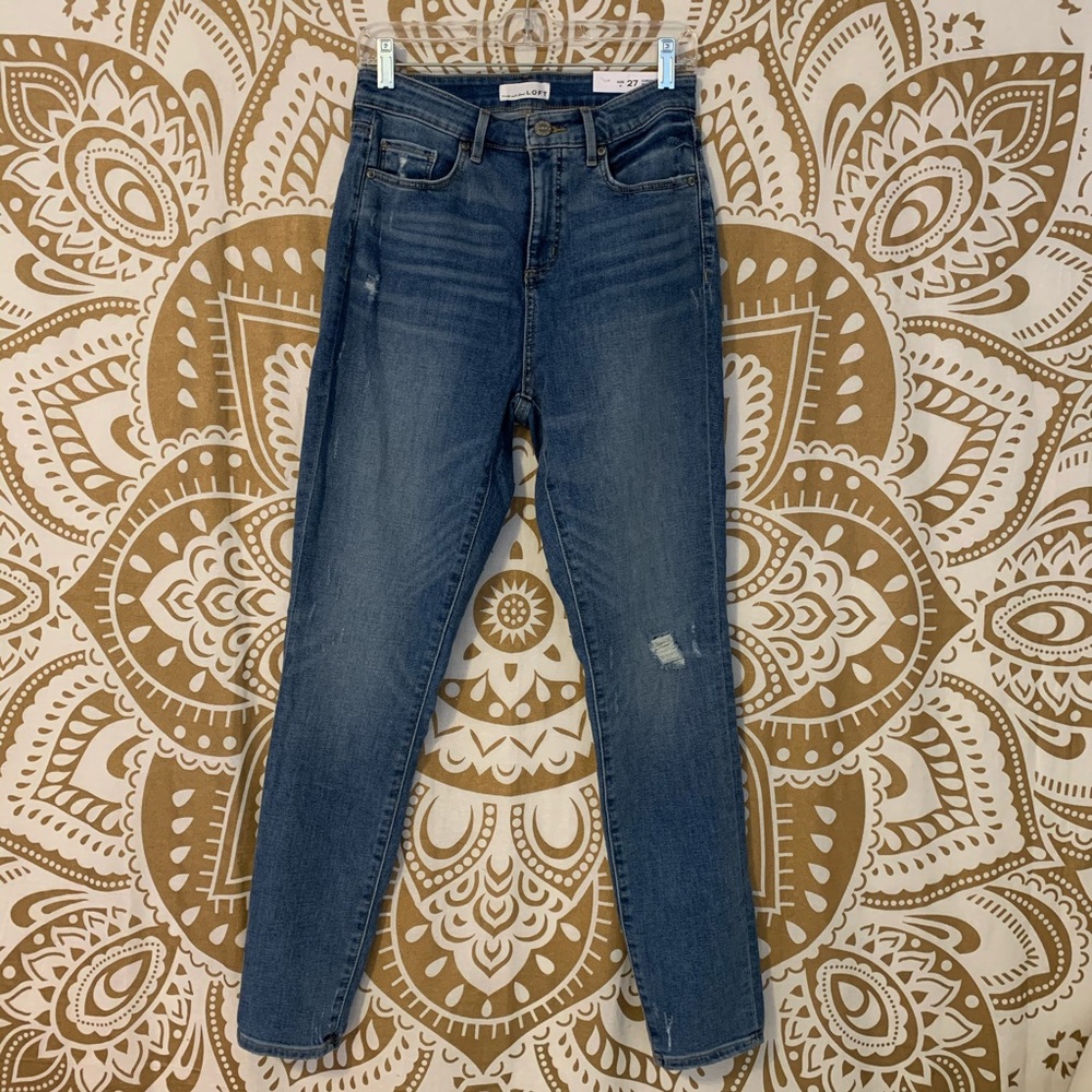 curvy high waisted jeans